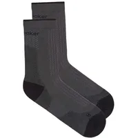 Icebreaker Merino Hike+ Ultralight Crew Socken - Obsidian /