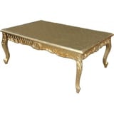 Casa Padrino Barock Couchtisch Gold Antik Look 120 x 80 cm - Mod2