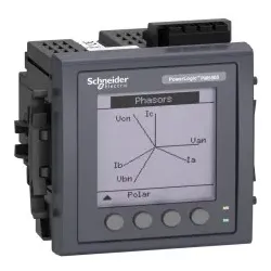 Schneider Electric METSEPM5561 Universalmessgerät PM5561, 2 Ethernet, MID, bis 63. Harmonisch, 4 Digitaleingang und 2 Digitalausgang, Klasse 0, 2s