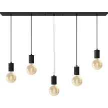 Bailey Electric & Electronics Calex 5-flg. 14 cm eckig schwarz