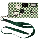 Fisura – Originale einwegkamera say Cheese!. Einwegkamera mit Blitz. 17 Aufnahmen in schwarzweiß. Haken enthalten. Ideal für Hochzeiten oder Partys.