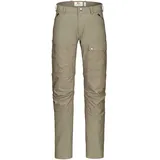 Fjällräven ABISKO MIDSUMMER ZIP OFF TROUSERS M Herren - Trekkinghose - beige-sand