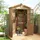 Outsunny Geräteschrank 0,6 x 5,75 m Hellbraun
