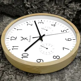 Holzwerk Germany Holzwerk Wanduhr 30 cm HW.Buche beige
