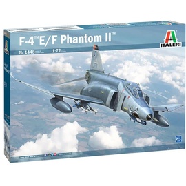 Italeri F-4E/F Phantom II, originalgetreue Nachbildung, Modellbau, Basteln, Hobby, Kleben, Plastikbausatz, Zusammenbauen