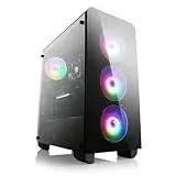 Gaming PC mit Windows 11 Pro | AMD Ryzen 5 5500 6x3.6GHz | RTX 3050 | 1000GB M.2 NVMe | 32GB DDR4 RAM | WLAN | Computer für Zocker, Gamer Desktop Rechner zum Spielen | A12435