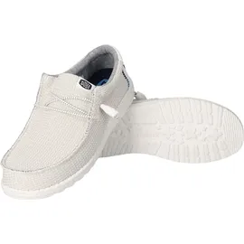 HEYDUDE Wally Sport Mesh Herren Beige/Weiß 43