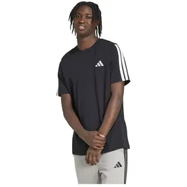 adidas Herren Shirt 3-Streifen, BLACK, XXL