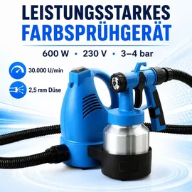 Wiltec Farbspritzpistole 600 W