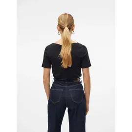 Vero Moda VMPANDA MODAL S/S TOP NOOS Schwarz M