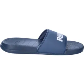 Puma Unisex Popcat 20 Slide Sandal, Inky Blue White, 46 EU