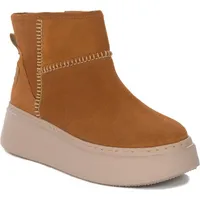 Damen Wildleder Schneestiefel Maciejka 06257-29 Braun 36 - Braun - 36