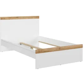 petits-meubles Bett Hella 120 x 200 cm Holz weiß