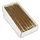 Papstar Leuchterkerzen 25 cm gold 12 St.