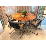 Houe Circle Teak Gartentisch rund