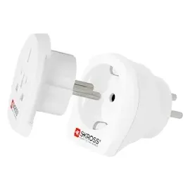 SKROSS Adapter 100-250 V Weiß
