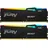 DDR5 6400MT/s RGB 32GB Kit (2x16GB) CL32 Schwarz KF564C32BBEAK2-32
