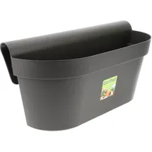 GarPet Geländerkasten Balkon 49 x 21 x 23 cm Anthrazit