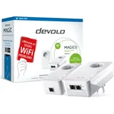 devolo Magic 2 WiFi next Starter Kit 2400 Mbps 2 Adapter 8621