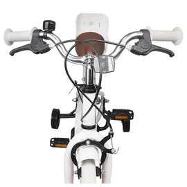 vidaXL Kinderfahrrad 16 Zoll weiß