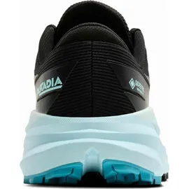 Brooks Cascadia 19 GTX Damen Black/Ebony/Blue Flower 37,5