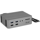 LMP USB-C SuperDock USB C), Dockingstation + USB Hub, Grau