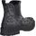 Verbenas Lua Mate Animal - Damen Chelsea Boots - Black-Leo-Black, Größe:37 EU - 37