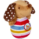 Coppenrath Verlag Steh-auf-Dackel mit Glockenspiel 30 cm Beige