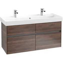 Villeroy & Boch Waschtischunterschrank „Collaro“ für Schrank-Doppelwaschtisch 115,4 × 54,6 × 44,4 cm inkl. Beleuchtung