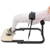 Loobiiny HüFtstemmmaschine,Beckenbodentrainer Mit Elastische BäNder,Oberschenkeltrainer GesäßTrainer,Po Trainer TrainingsgeräT Max 150kg,Kniebeugentrainer