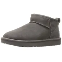 UGG Damen Classic Ultra Mini Winter Boots, Grau, 37 EU - 37 EU