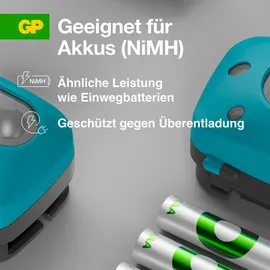 GP Discovery GPDISHLCH44BL058 LED Stirnlampe batteriebetrieben 300lm 36h GPDISHLCH44BL058