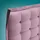 INOSIGN Boxspringbett »Sagres«, Kopfteil mit 2farbiger Flatterbiese und zweifarbigen Knöpfen