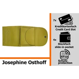 Josephine Osthoff Handtaschen-Manufaktur Josephine Osthoff Geldbörse unisex Portemonnaie limone