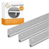 Preiswert & Gut Kederschiene 3er Set Kederleiste 100 cm Grau