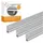 Preiswert & Gut Kederschiene 3er Set Kederleiste 100 cm Grau