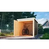 Karibu Fahrradgarage Jimmy anthrazit B/H/T: ca. 163x167x216 cm - Anthrazit