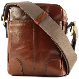 the Bridge Vespucci Man Bag Umhängetasche Leder Brown