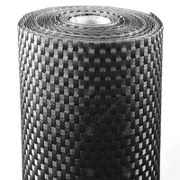 GardenersDream Polyrattan Sichtschutz & Windschutz (Schwarz, 1 x 2 Meter) - Polyrattan Balkon Sichtschutz Wetterfest - Ideale Sichtschutz Garten-, Sichtschutz Zaun- & Sichtschutz Balkon Verkleidung