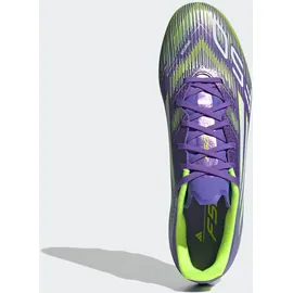 adidas F50 League MG Erwachsene Purple Rush/FTWR White/Lucid Lemon 45 1/3