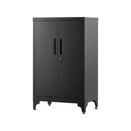 Songmics Aktenschrank 176 x 59,9 x 447 braun/schwarz