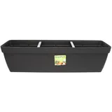 GarPet Blumenkasten 60 x 20 x 20 cm Anthrazit
