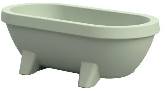 Riho Gartentub freistehende Gartenbadewanne - limette grün matt