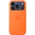 Apple iPhone 17 Pro Silikon Case mit MagSafe Orange