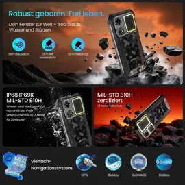 lagenio Rhino 1 Pro 8 GB RAM 256 GB Schwarz