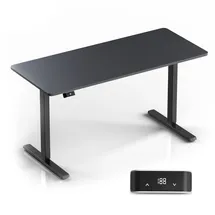onkron de Schreibtisch 140x60 cm schwarz