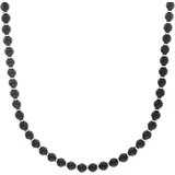 s.Oliver Kette ohne Anhänger 2038004 schwarz / Edelstahl