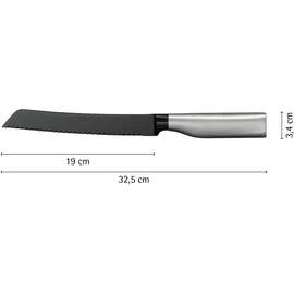 WMF Ultimate Black Brotmesser 19 cm