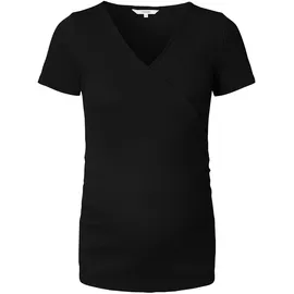 Noppies Umstands- und Still-T-Shirt Sanson Rippqualität, schwarz, L