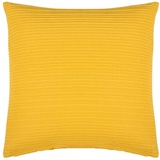 PAD Lamonte, einzigartiges Design, Kissenhüle ohne Füllung, 1 Stück gelb 60 cm x 60 cm,
